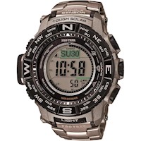 CASIO PRO TREK: RELOJ DIGITAL SOLAR CON BRÚJULA, ALTÍMETRO, BARÓMETRO Y RESISTE